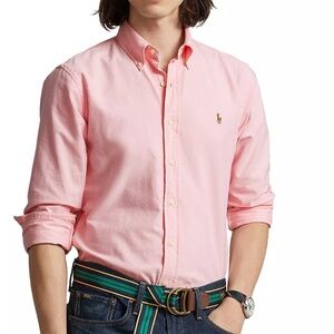 Ralph Lauren Classic fit, Oxford shirt, size SP, Pink. NEW